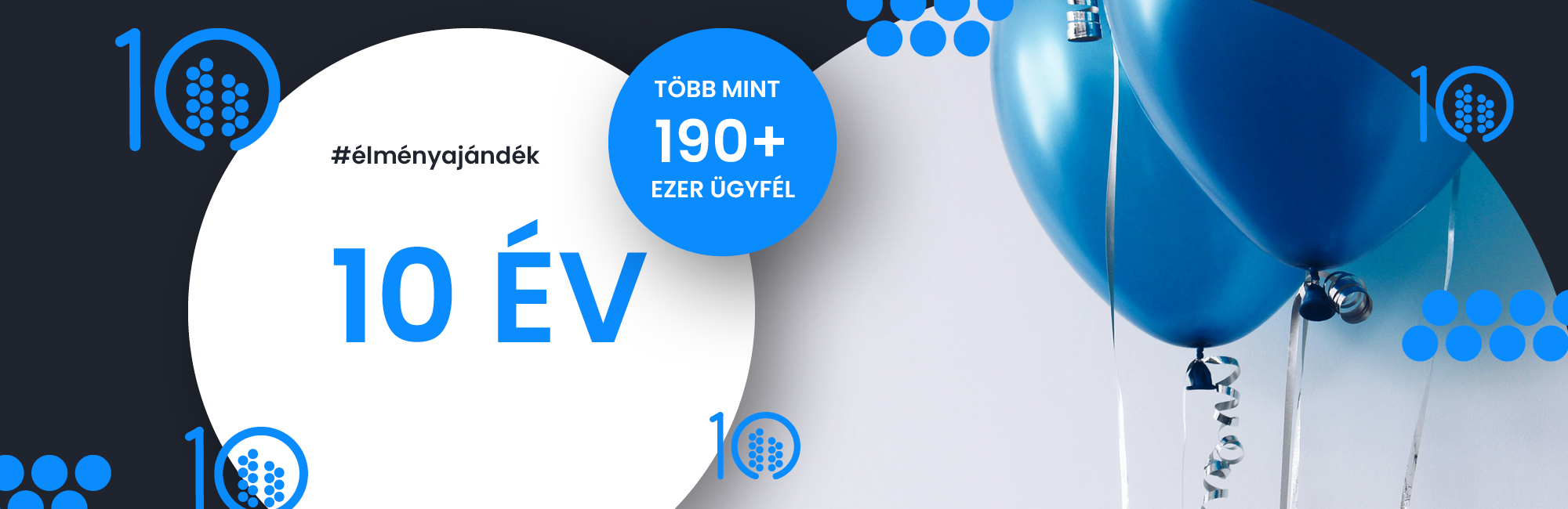 10 ÉVES SZÜLINAPI AKCIÓK